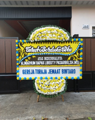 Papan Bunga Duka di Unsum