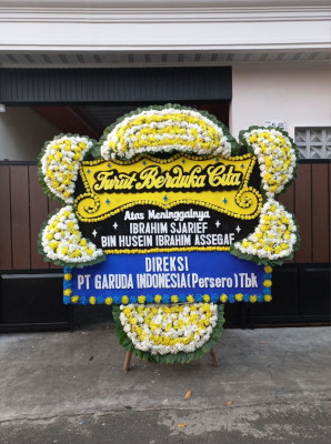 Papan Bunga Duka di Unsum